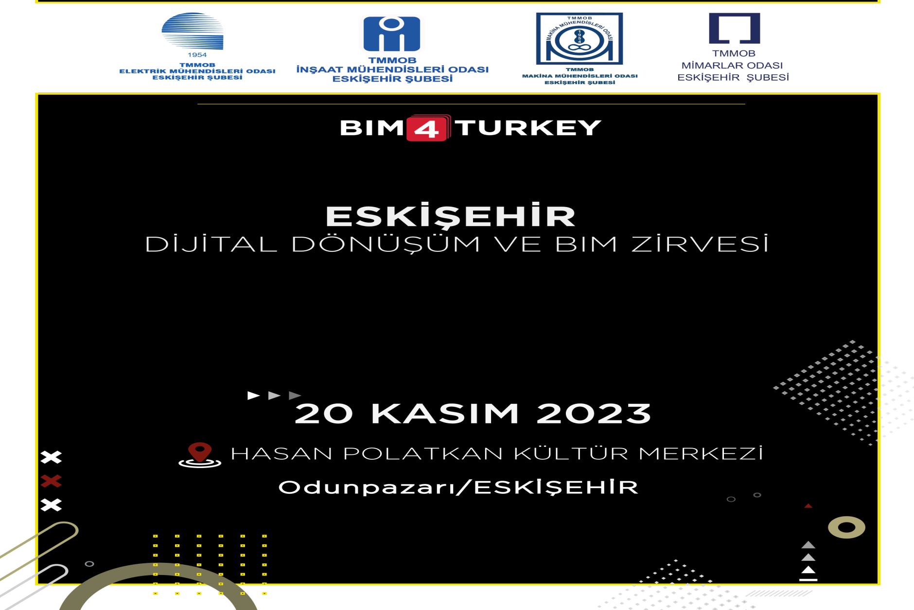 ESKİŞEHİR DİJİTAL DÖNÜŞÜM VE BIM ZİRVESİ