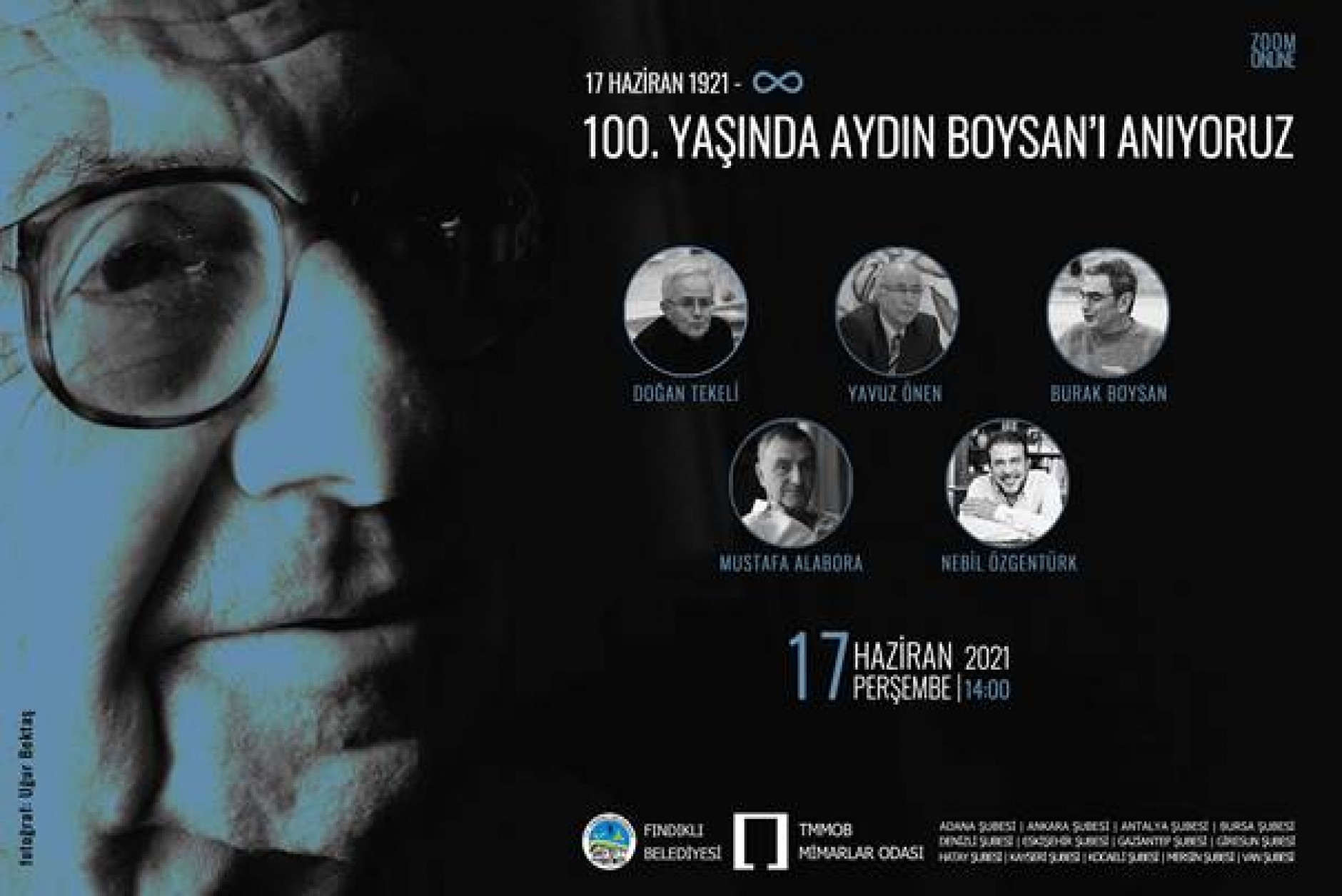 "Aydın Boysan 100.Yaşında" anma programı hk