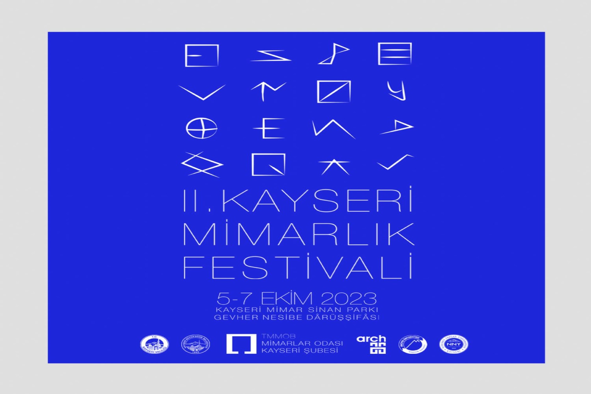 Kayseri Mimarlık Festivali 5-7 Ekim