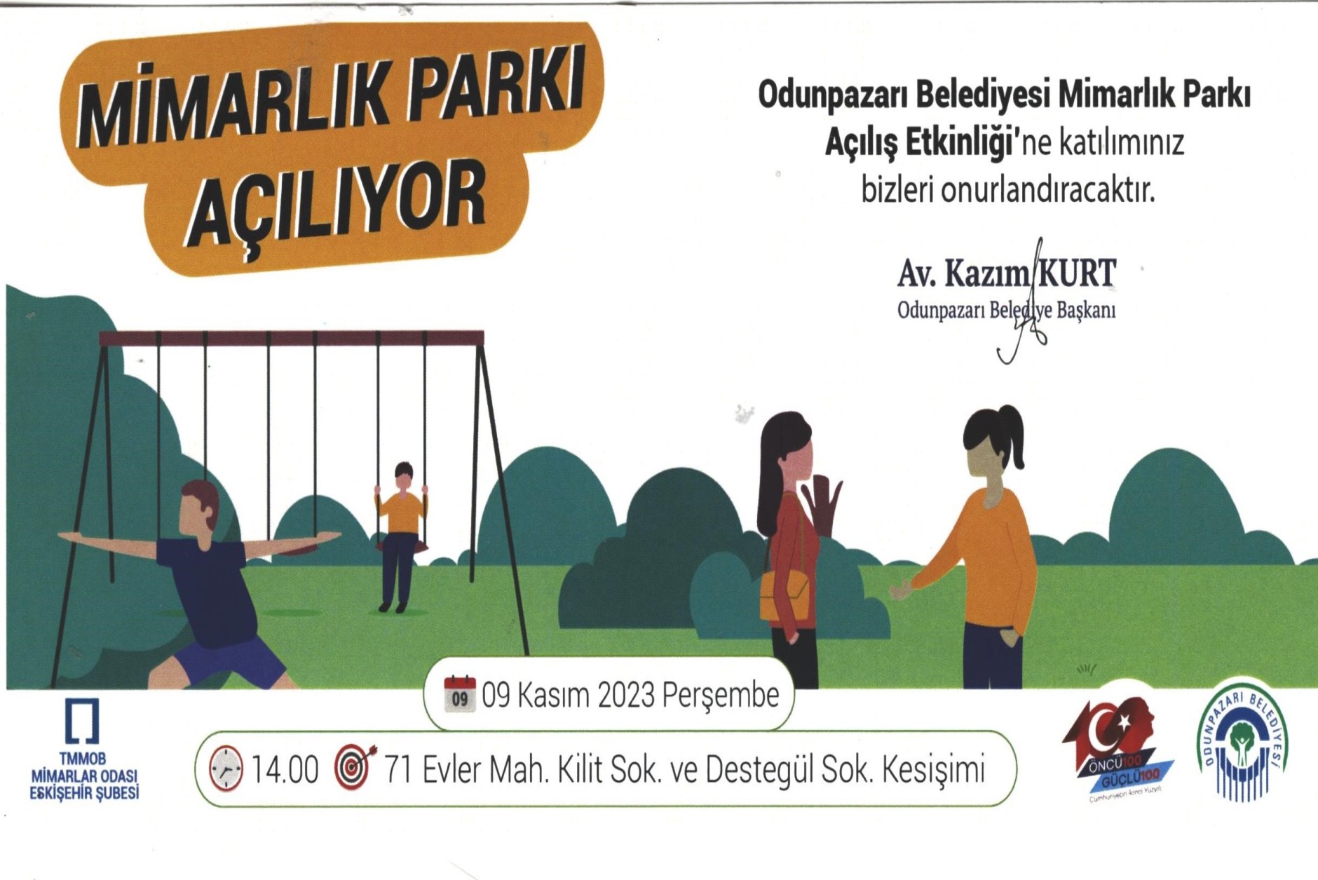 Mimarlık Parkı Açılış Etkinliği