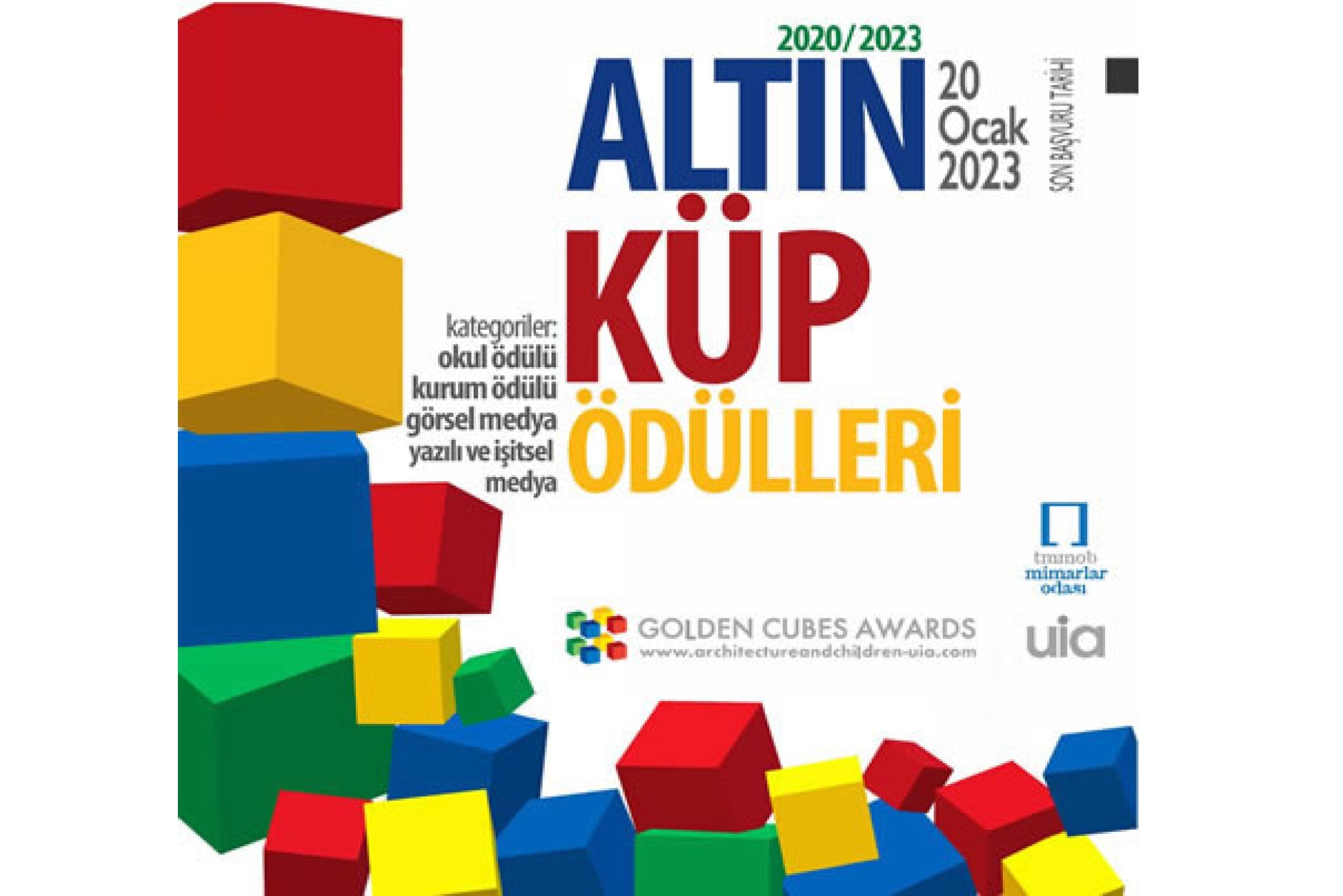 5. UIA MİMARLIK VE ÇOCUK ALTIN KÜP ÖDÜLLERİ 2020-23